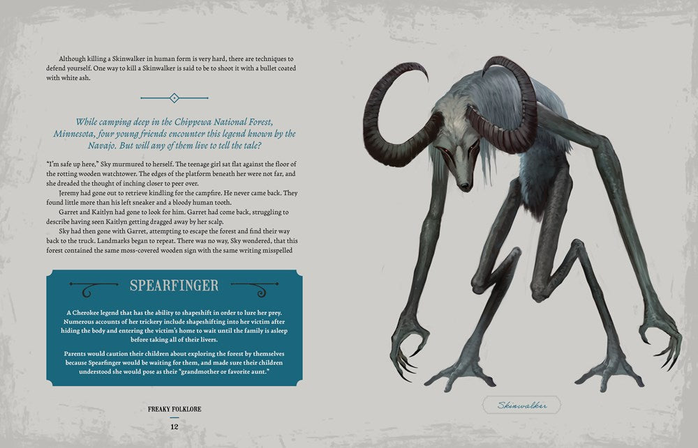 Freaky Folklore: Terrifying Tales of the World's Most Elusive Monsters and Enigmatic Cryptids