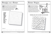 Horse Games & Puzzles: 102 Brainteasers, Word Games, Jokes & Riddles, Picture Puzzlers, Matches & Logic Tests for Horse-Loving Kids (Storey's Games & Puzzles)