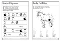 Horse Games & Puzzles: 102 Brainteasers, Word Games, Jokes & Riddles, Picture Puzzlers, Matches & Logic Tests for Horse-Loving Kids (Storey's Games & Puzzles)