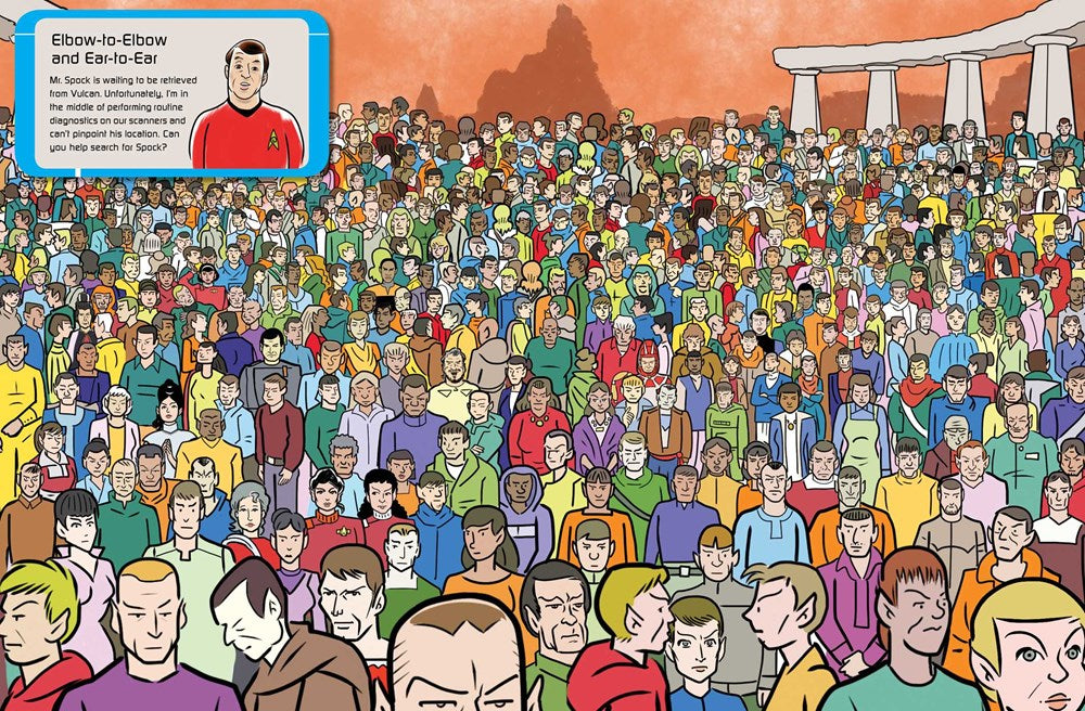 Search for Spock: A Star Trek Book of Exploration: A Highly Illogical Search and Find Parody