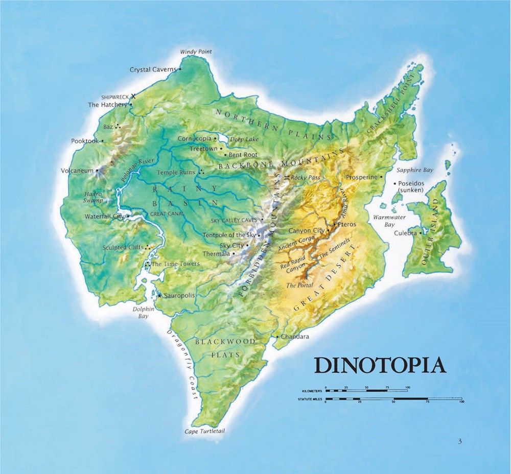 Dinotopia, A Land Apart from Time: 20th Anniversary Edition (Calla Editions)