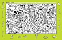 Farm Puzzles: Ultimate Farm Picture Puzzle Book with Over 1,200 Objects to Seek and Find, Farm-Themed Activity Book for Kids 6 and Older