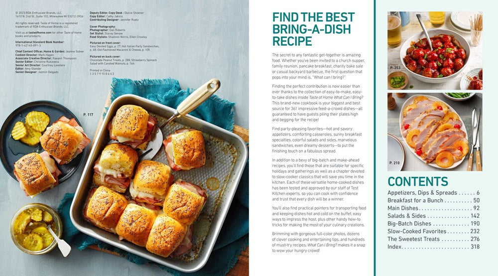 Taste of Home What Can I Bring?: 360+ Dishes for Parties, Picnics & Potlucks (Taste of Home Entertaining & Potluck)