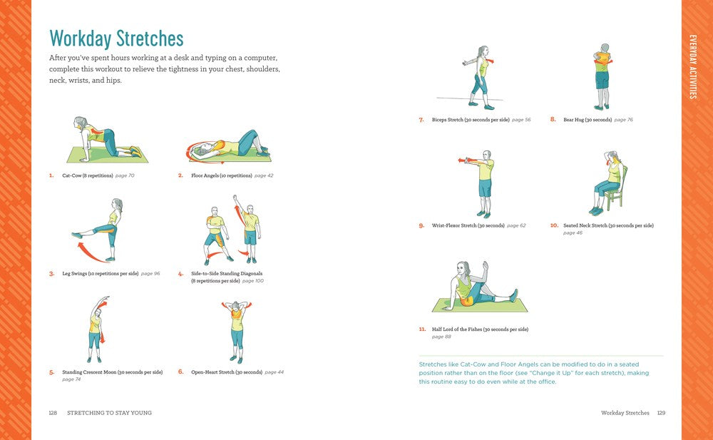 Stretching to Stay Young: Simple Workouts to Keep You Flexible, Energized, and Pain Free