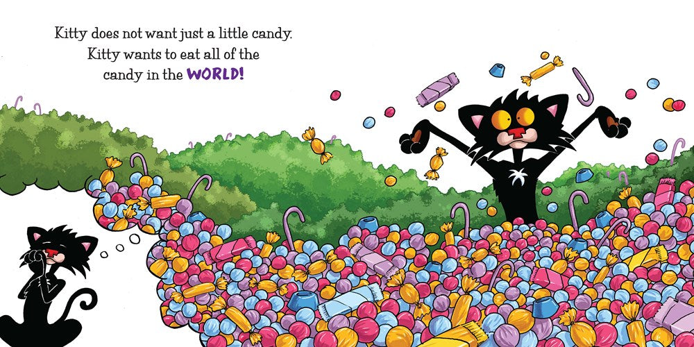 Bad Kitty Does Not Like Candy