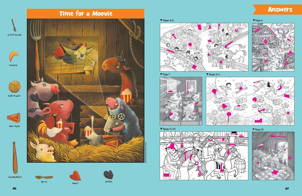 Barnyard Sticker Puzzles