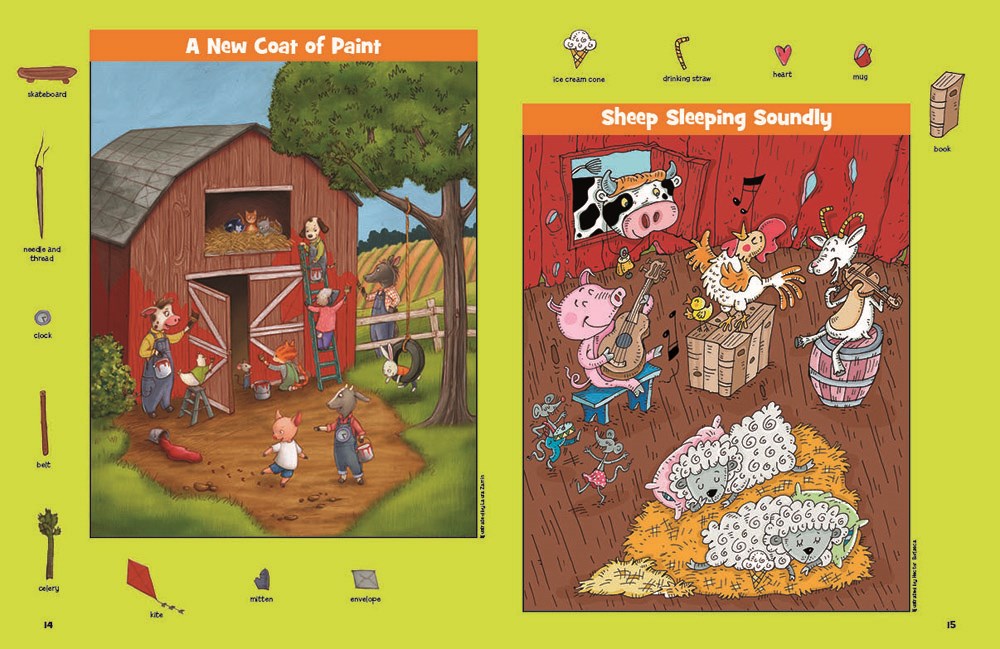 Barnyard Sticker Puzzles