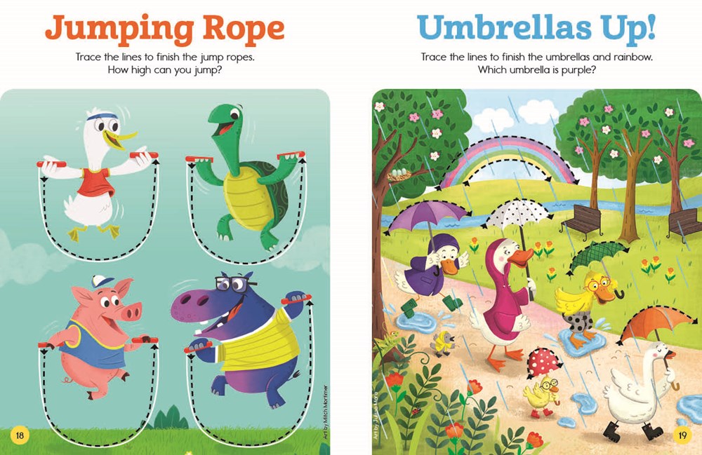 Write-On Wipe-Off Let's Trace