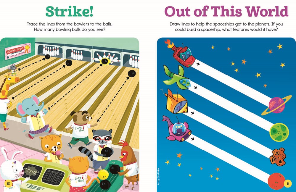 Write-On Wipe-Off Let's Trace