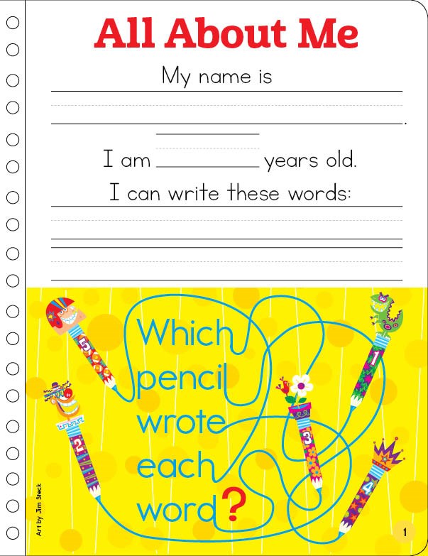 Write-On Wipe-Off Let's Write Words