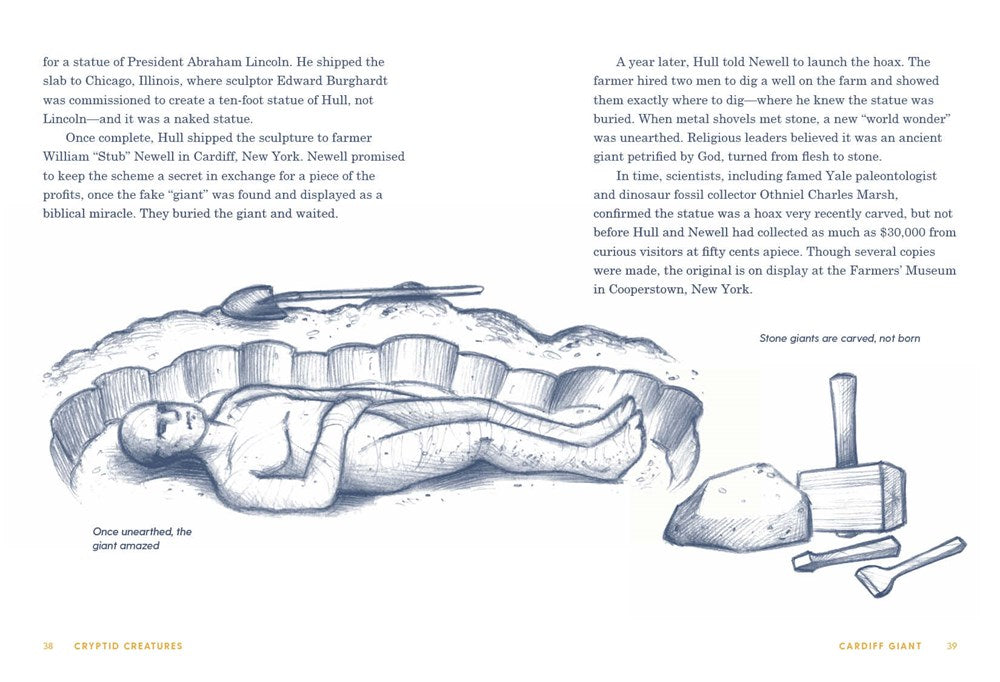 Cryptid Creatures: A Field Guide to 50 Fascinating Beasts (Cryptid Book Series)