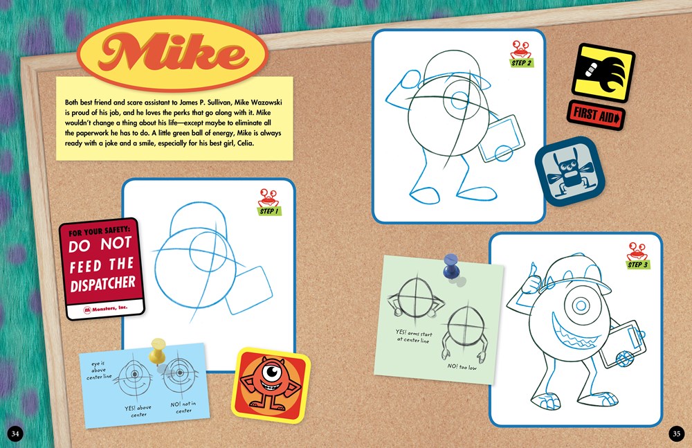 Learn to Draw Your Favorite Disney/Pixar Characters