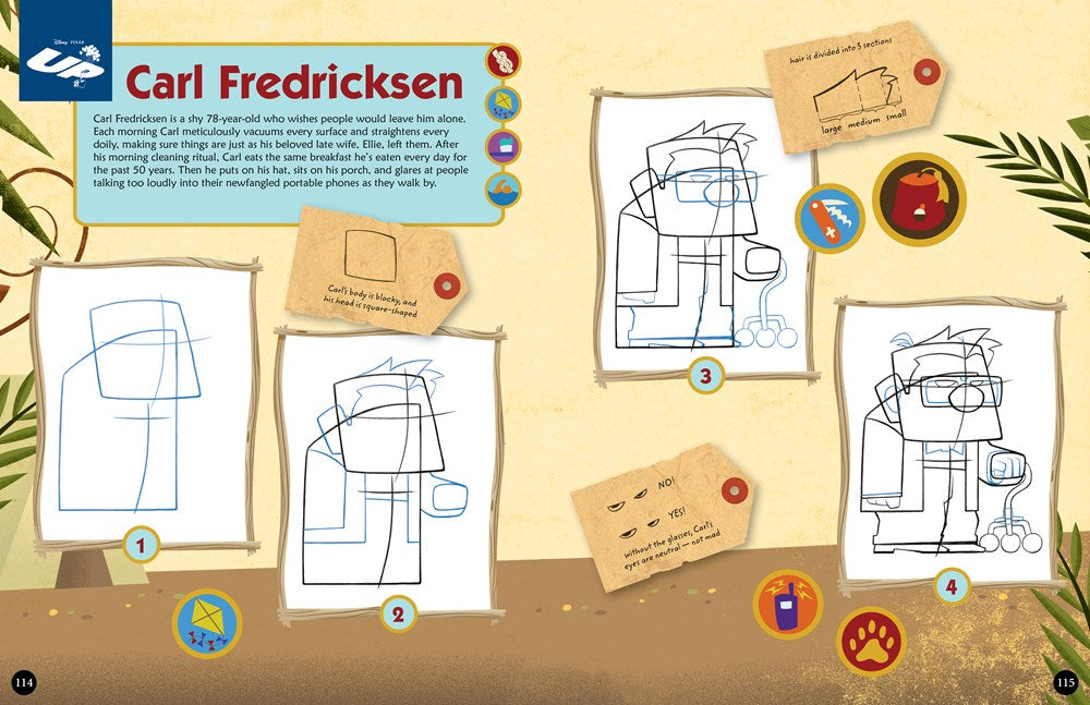 Learn to Draw Your Favorite Disney/Pixar Characters