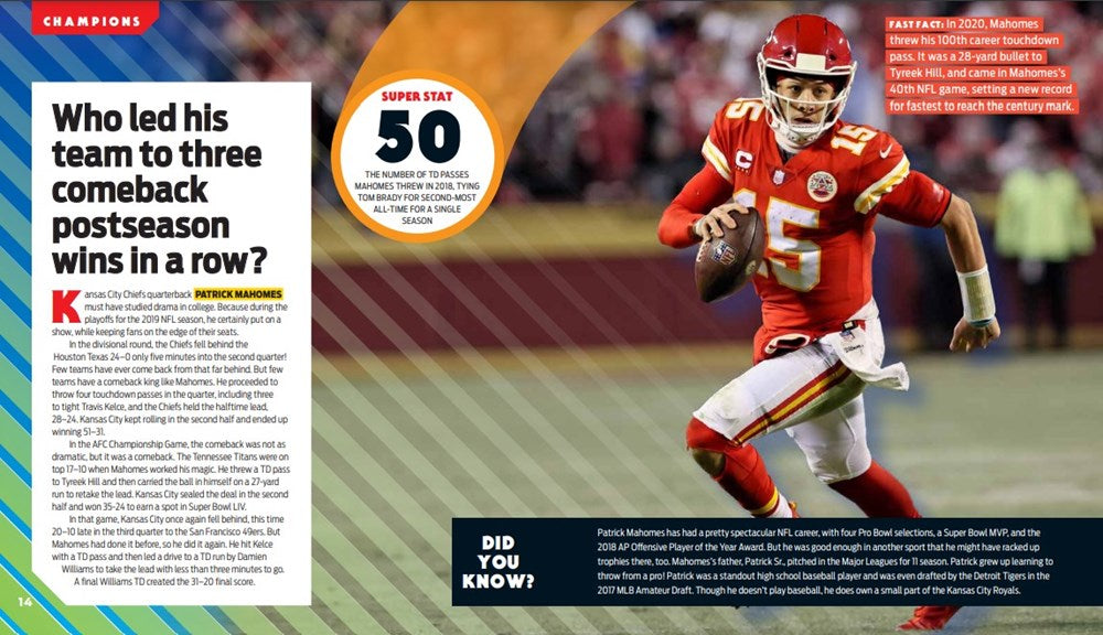Big Book of WHO Football (Sports Illustrated Kids Big Books)