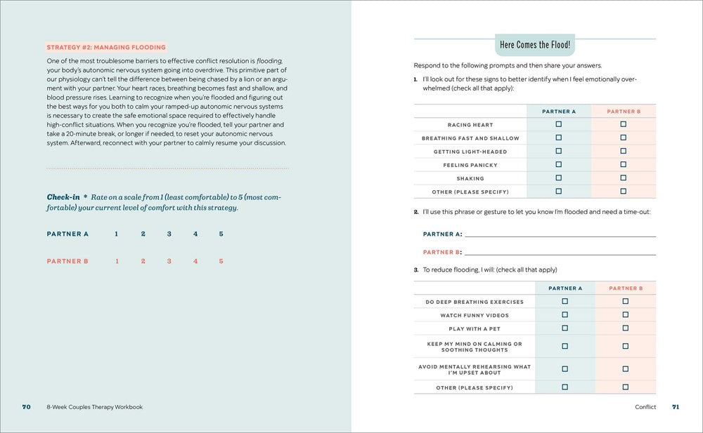 8-Week Couples Therapy Workbook: Essential Strategies to Connect, Improve Communication, and Strengthen Your Relationship