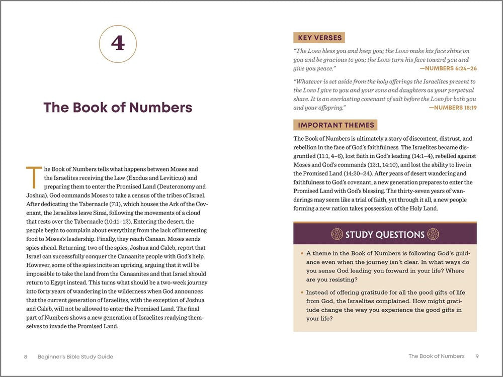 The Beginner's Bible Study Guide: An Introduction to All 66 Books of the Bible