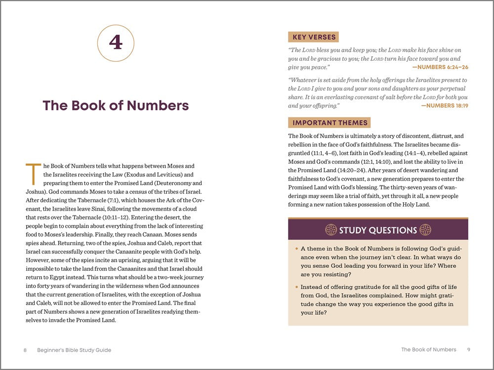 The Beginner's Bible Study Guide: An Introduction to All 66 Books of the Bible