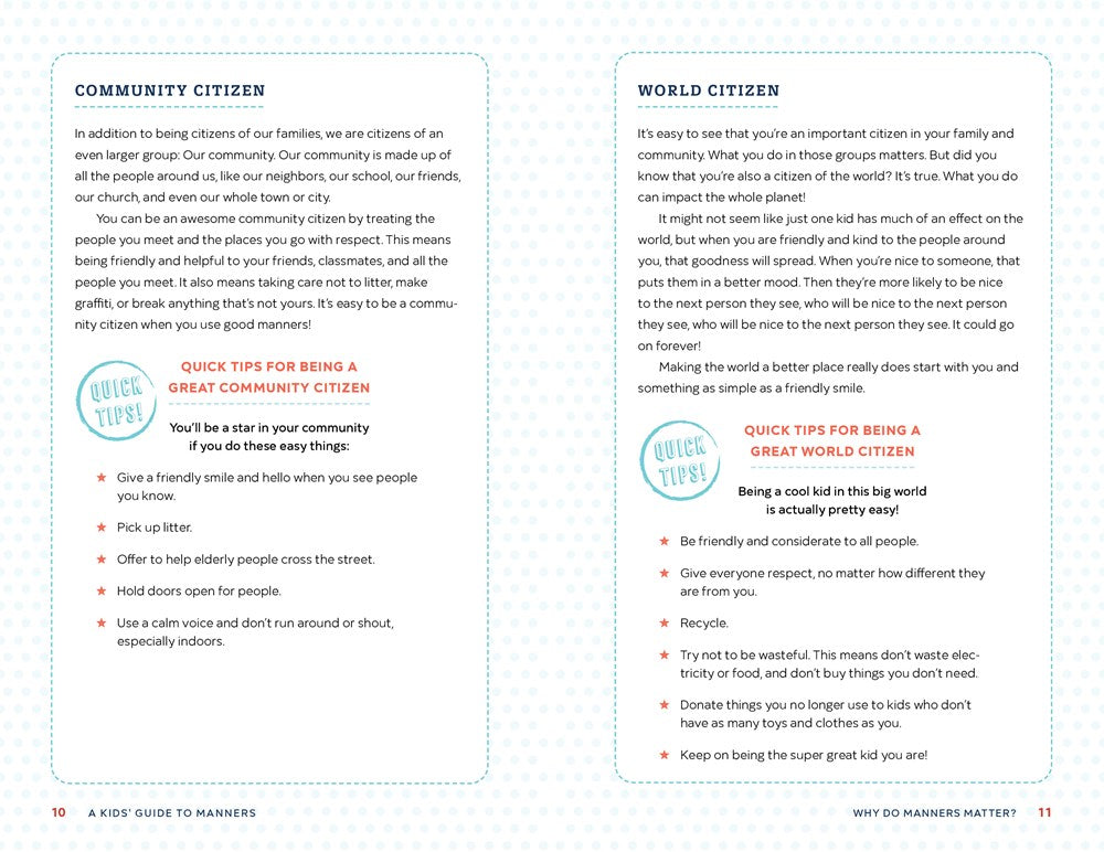A Kids' Guide to Manners: 50 Fun Etiquette Lessons for Kids (and Their Families)