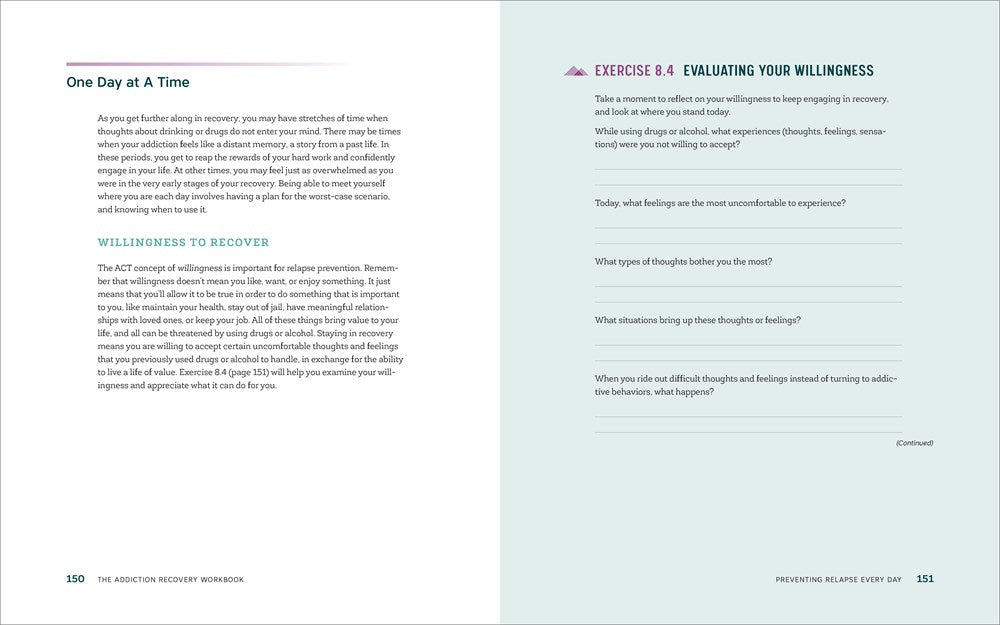 The Addiction Recovery Workbook: Powerful Skills for Preventing Relapse Every Day (Addiction Recovery Resources)