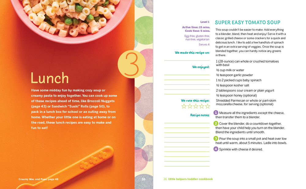 Little Helpers Toddler Cookbook: Healthy, Kid-Friendly Recipes to Cook Together