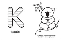 A Is for Animals!: Preschool Coloring Book