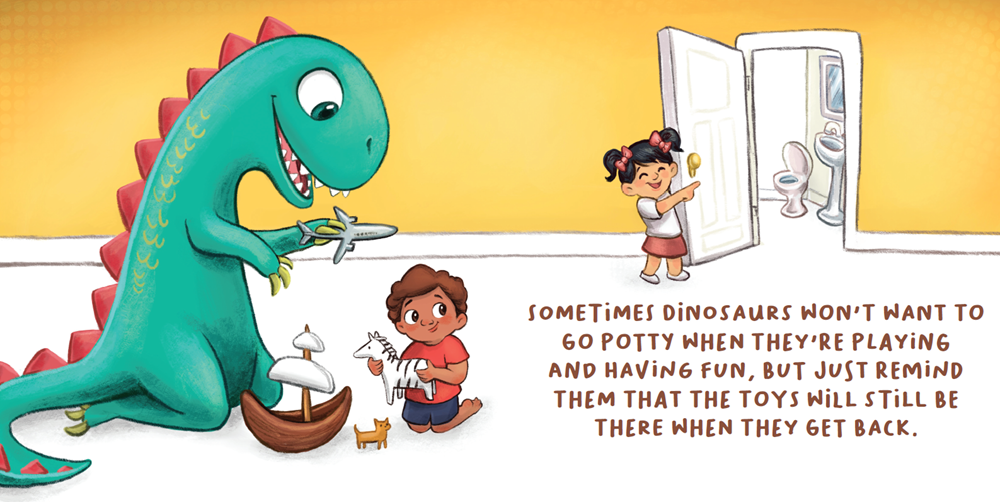 How to Potty Train a Dinosaur