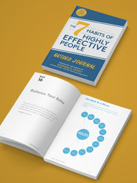 The 7 Habits of Highly Effective People: Guided Journal: (Goals Journal, Self Improvement Book)