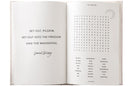 The Wordsearch Book: Becoming With Quotes & Scriptures