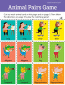 Preschool Cut, Paste, and Play Mega Fun Learning Pad