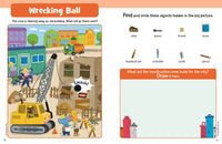 Write-On Wipe-Off My First Construction Site