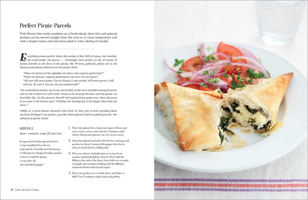 Jane Austen's Table: Recipes Inspired by the Works of Jane Austen (Literary Cookbooks)