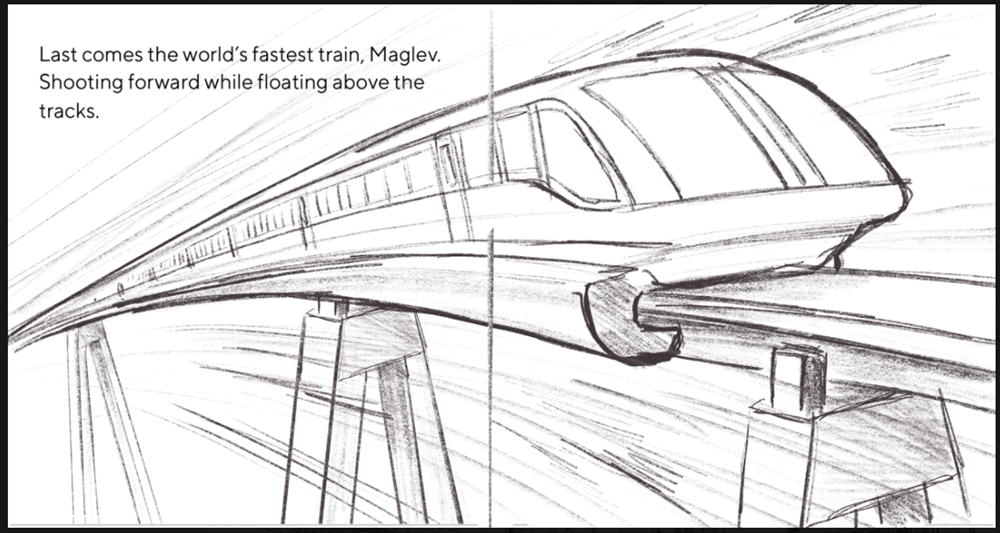 Trains Coming Through!: My First Book of Trains