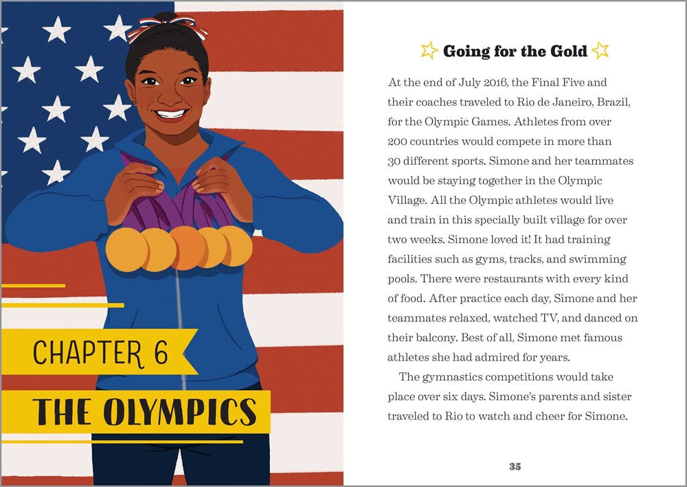 The Story of Simone Biles: An Inspiring Biography for Young Readers (The Story of Biographies)