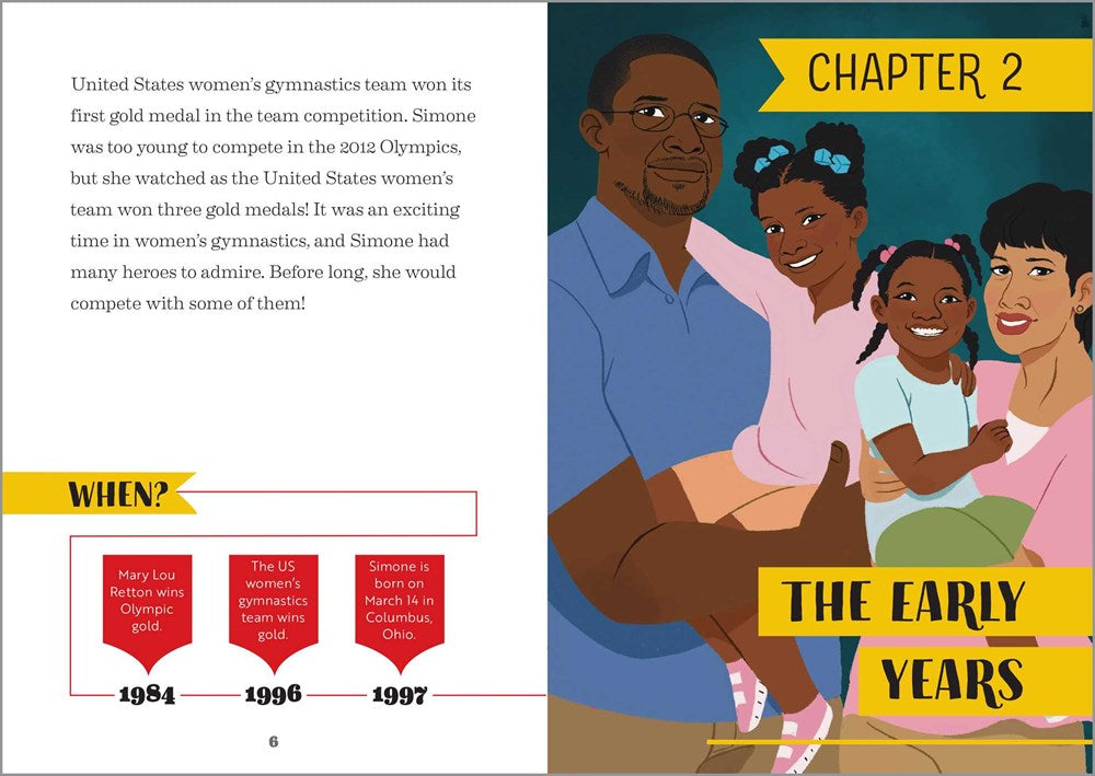 The Story of Simone Biles: An Inspiring Biography for Young Readers (The Story of Biographies)