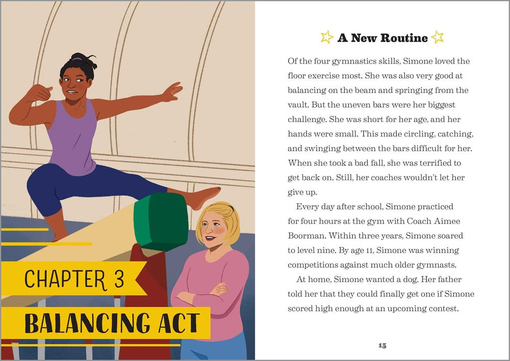 The Story of Simone Biles: An Inspiring Biography for Young Readers (The Story of Biographies)