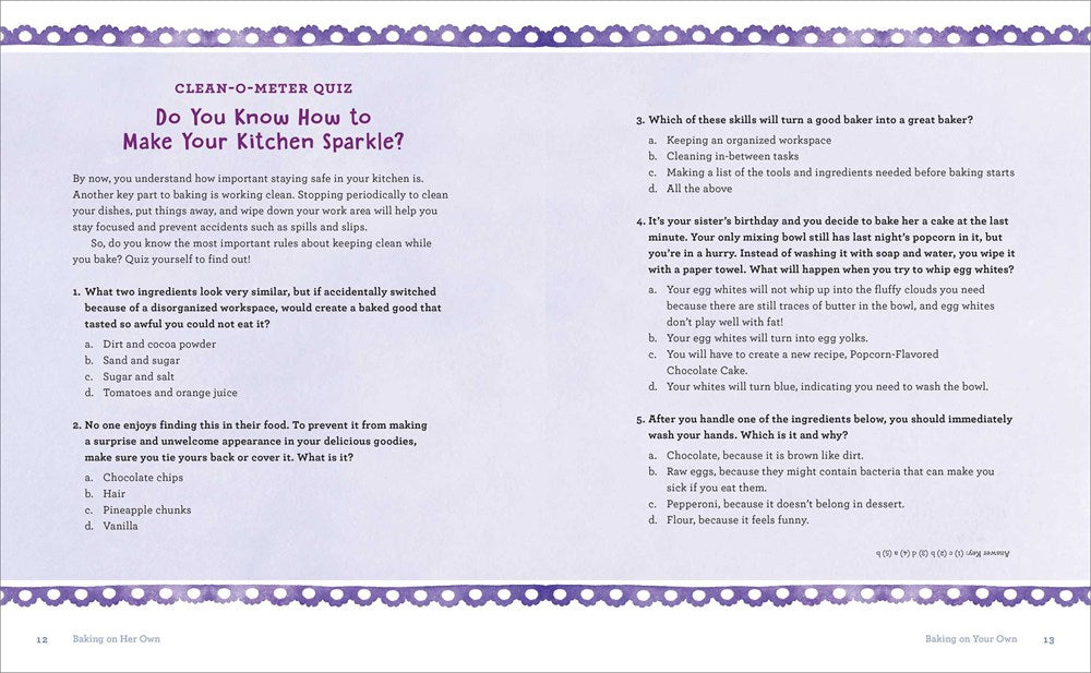Baking on Her Own: A Skill-Building Cookbook for Girls