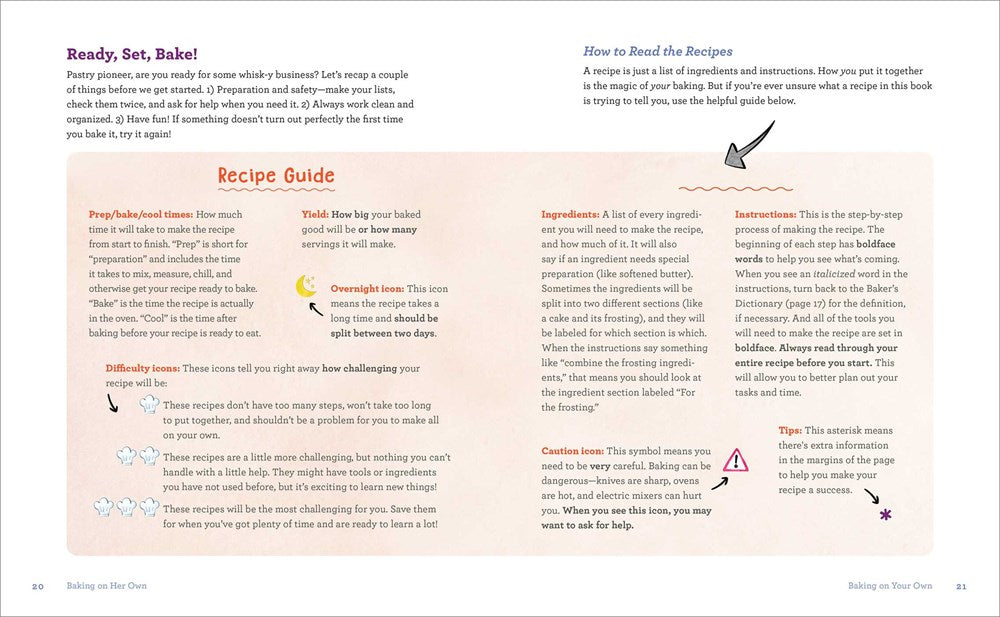 Baking on Her Own: A Skill-Building Cookbook for Girls