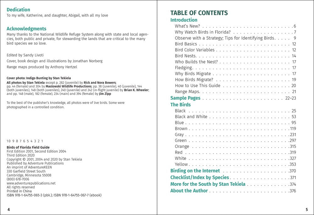 Birds of Florida Field Guide (Bird Identification Guides)