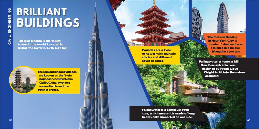 The Fascinating Engineering Book for Kids: 500 Dynamic Facts! (Fascinating Facts)