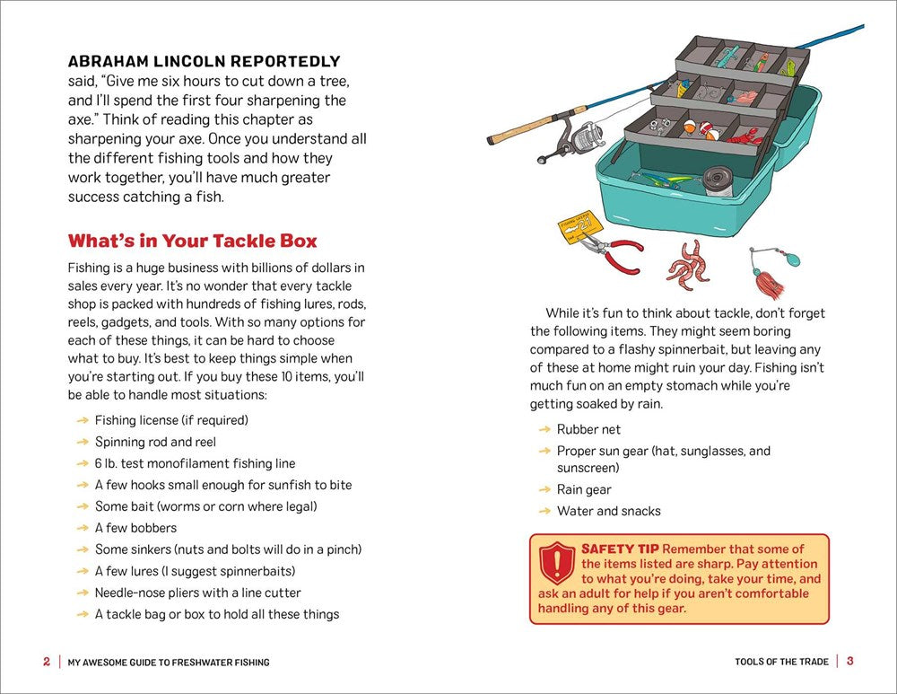 My Awesome Guide to Freshwater Fishing: Essential Techniques and Tools for Kids (My Awesome Field Guide for Kids)