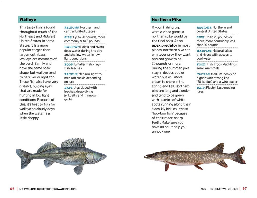My Awesome Guide to Freshwater Fishing: Essential Techniques and Tools for Kids (My Awesome Field Guide for Kids)