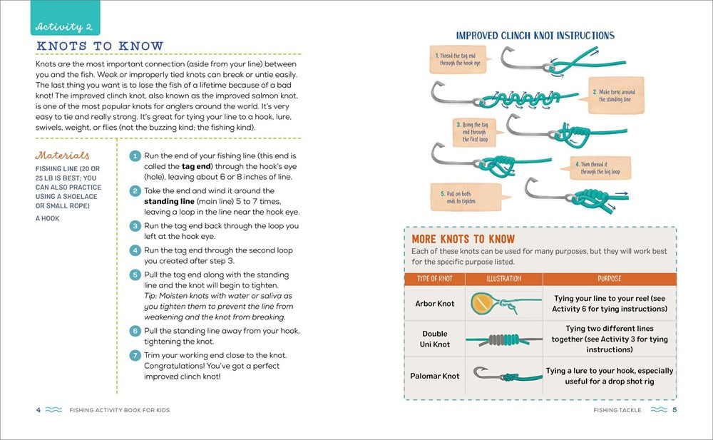 Fishing Activity Book for Kids: 50 Creative Projects to Inspire Curious Anglers (Exploring for Kids Activity Books and Journals)