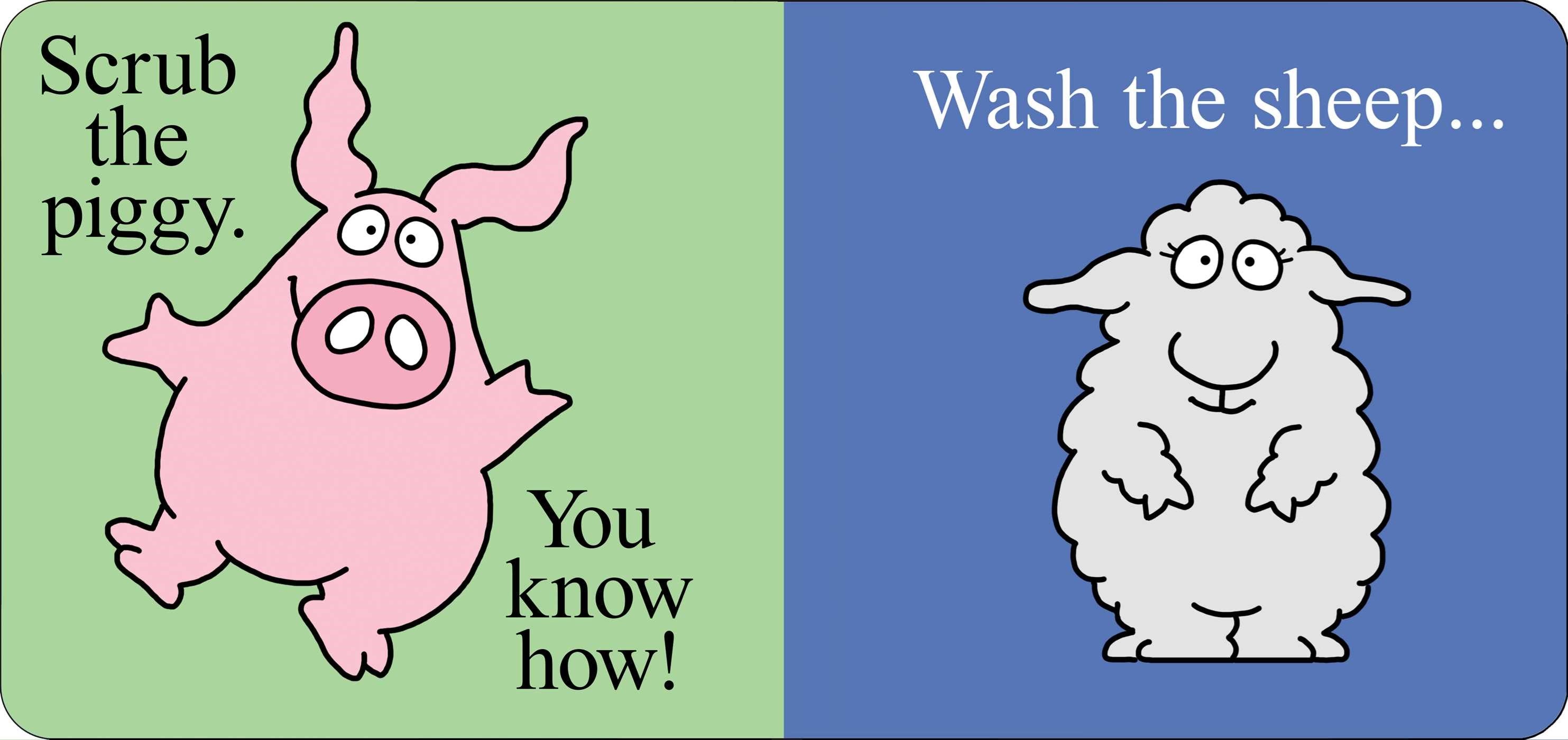 Barnyard Bath!