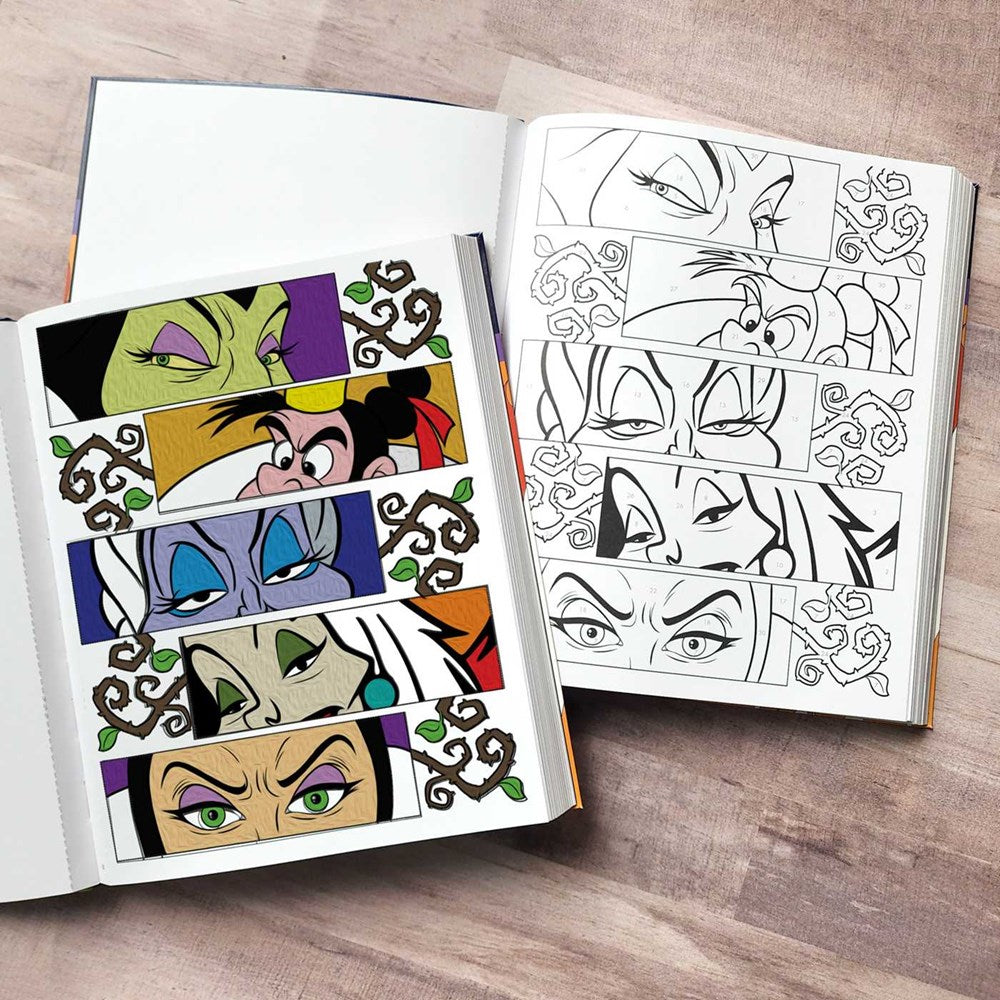 Disney Villains Color-by-Number