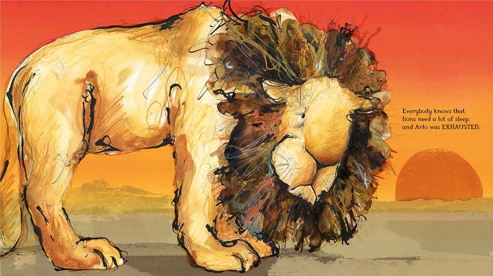 Arlo the Lion Who Couldn't Sleep