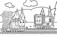 Thomas & Friends: Giant Coloring Book