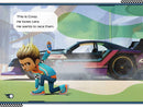 Hot Wheels Let's Race: Catch that Tire! (Mattel Reader, Level 1)