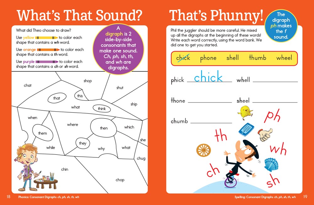 First Grade Phonics and Spelling