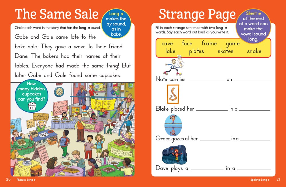 First Grade Phonics and Spelling