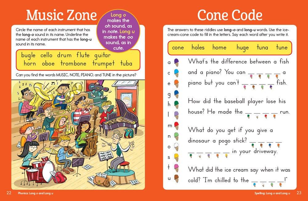 First Grade Phonics and Spelling